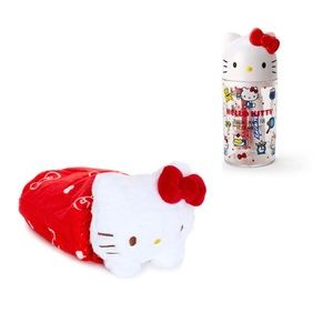 Sanrio Hello Kitty Blanket and Toothbrush Set Bundle